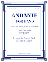 Andante for Band Concert Band sheet music cover